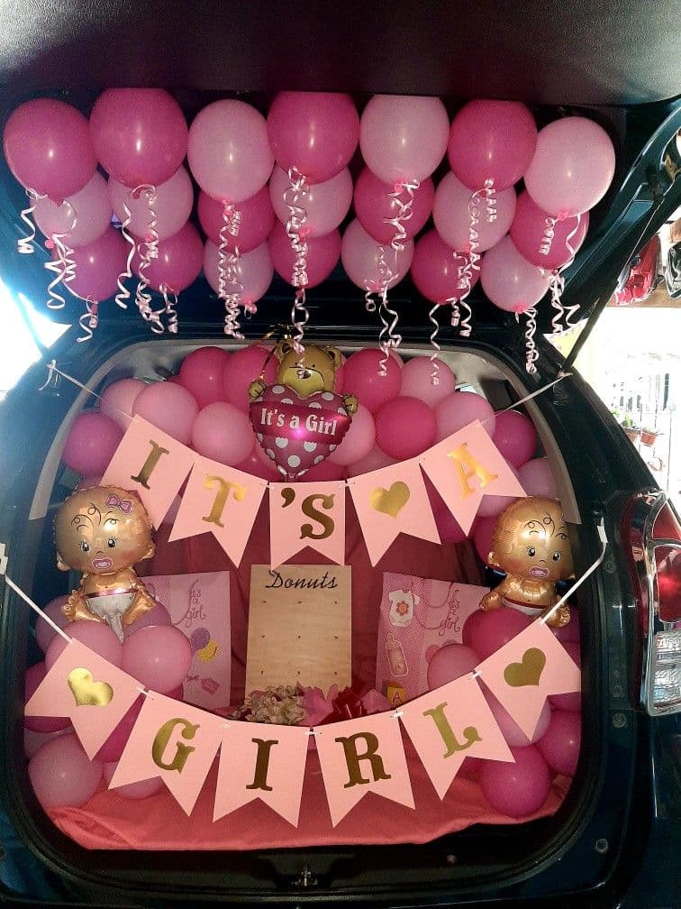 Gender Reveal MARCIA'S Car Trunk Surprise