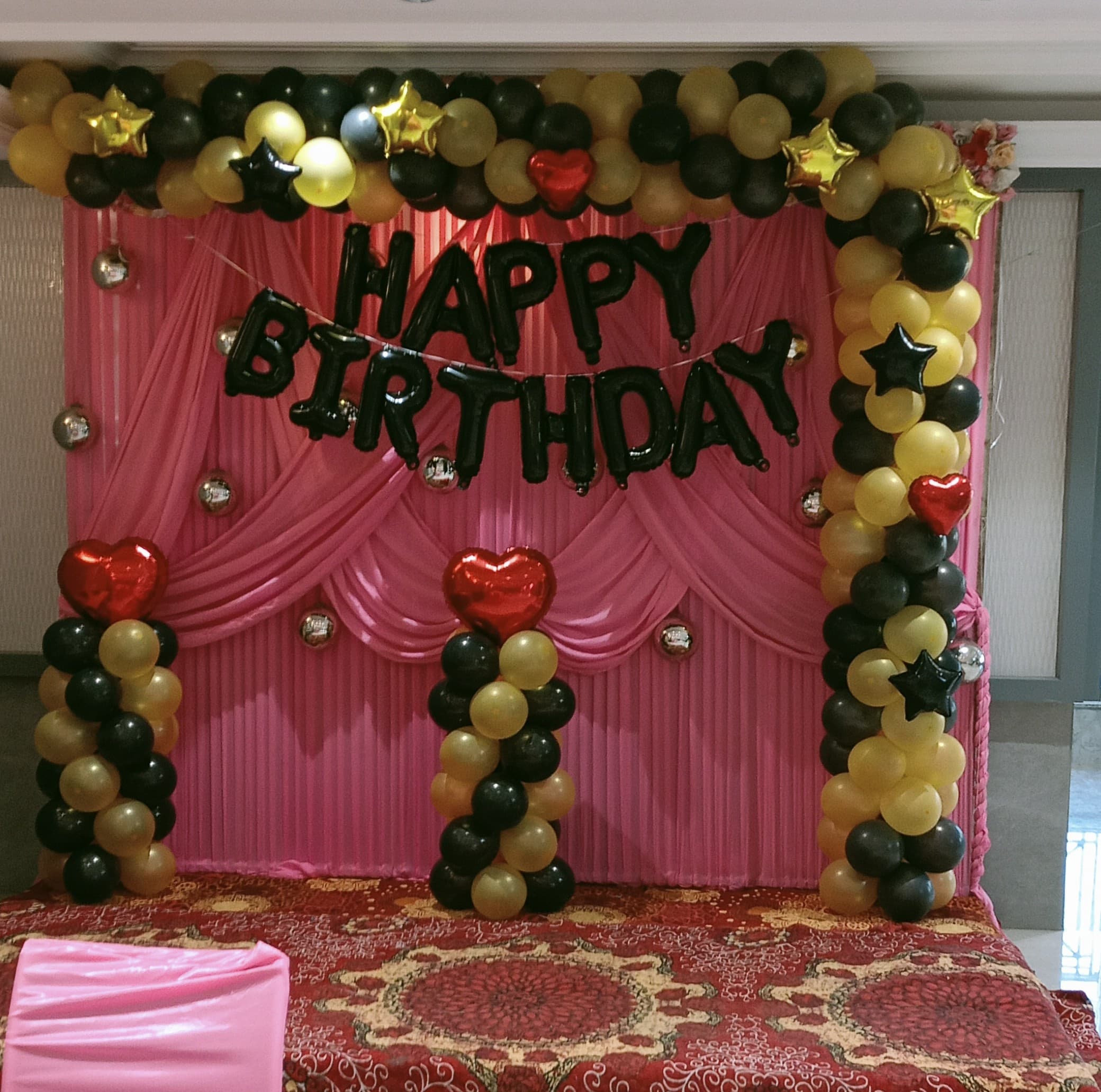 Arch Balloon Birthday Decoration