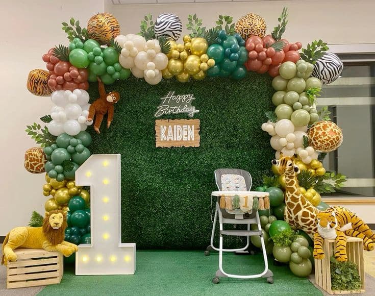 Kids Theme Decor Jungle Theme Decor For Birthday