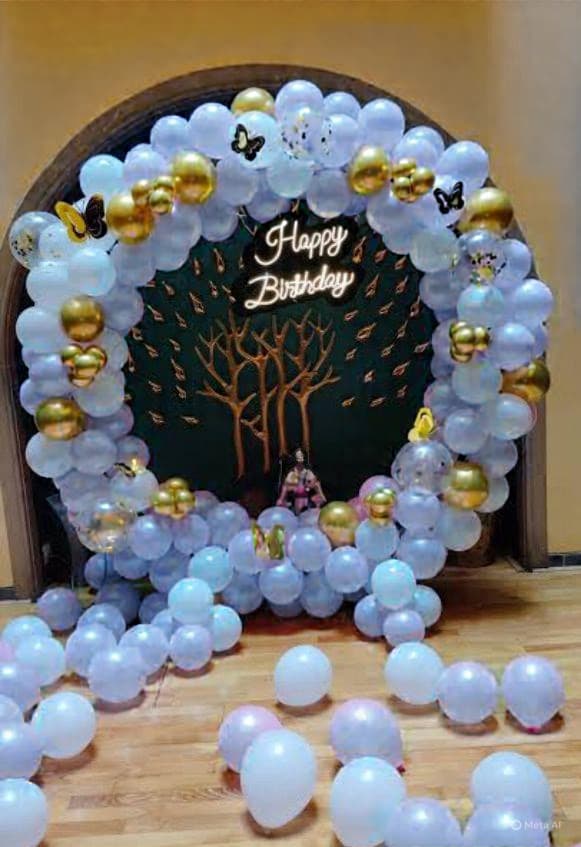 Ring Balloon Birthday Decoration Faridabad