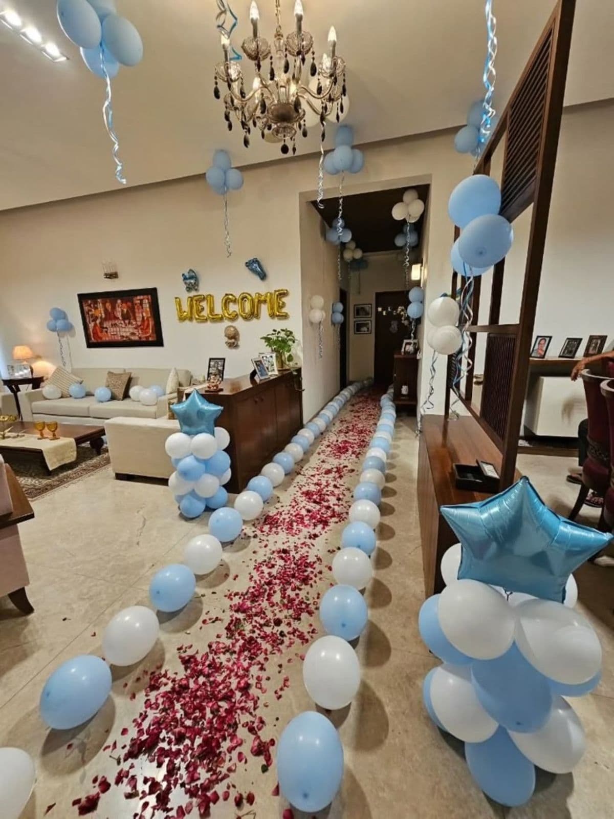 Welcome Baby Decor For New Born Baby Boy