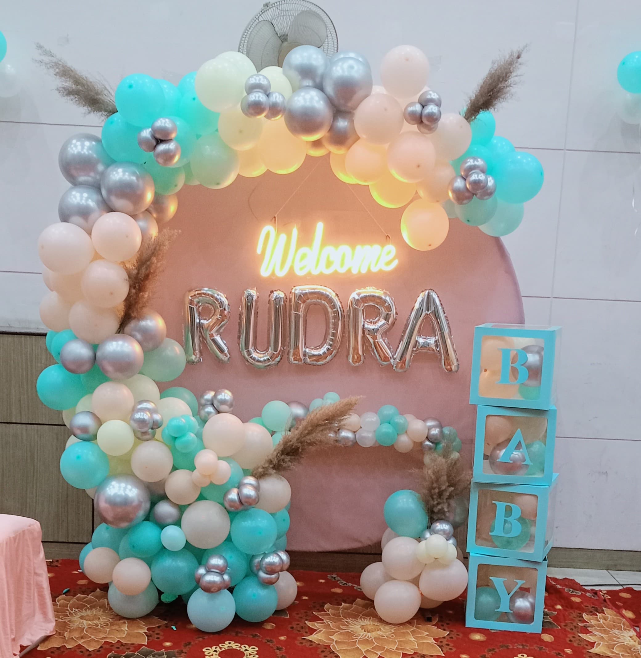 Welcome Baby Ring Decoration